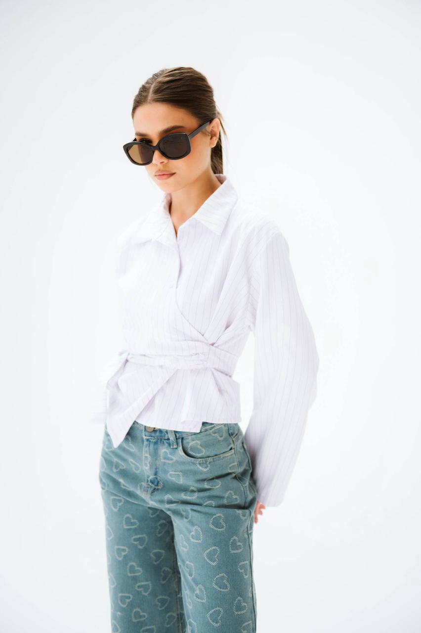 Line blouse