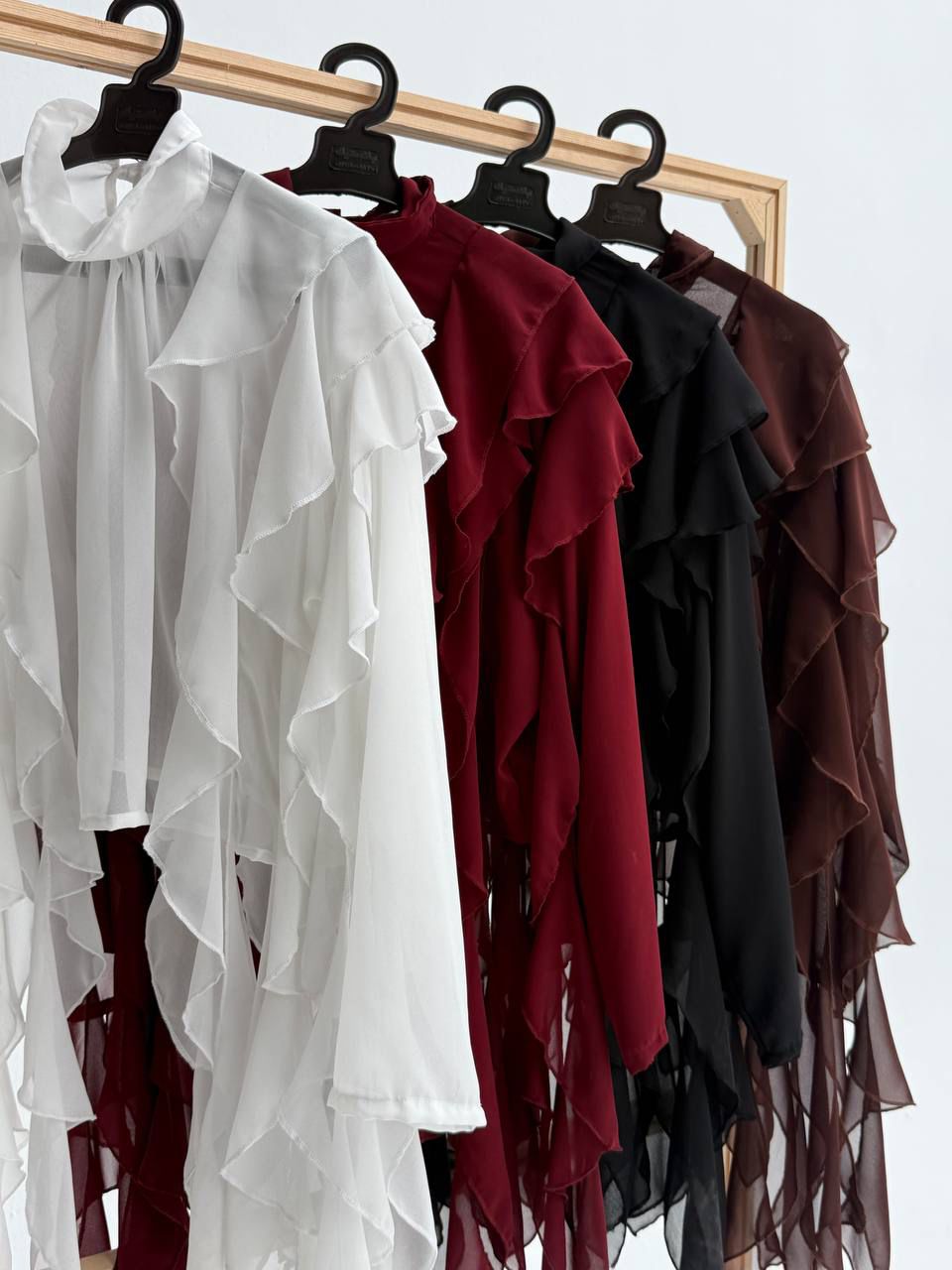 Raffled cutepie blouse