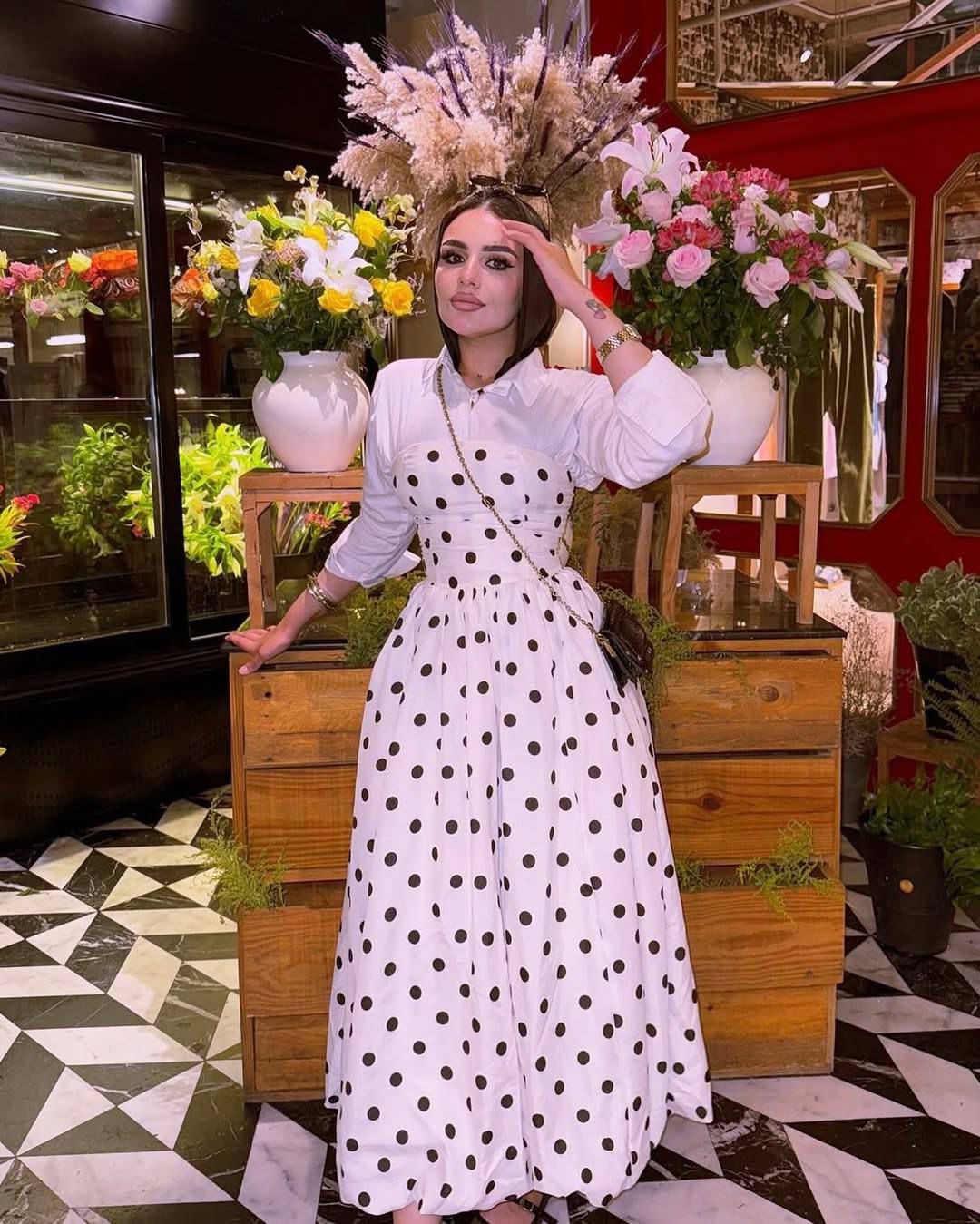 Polka dots dress