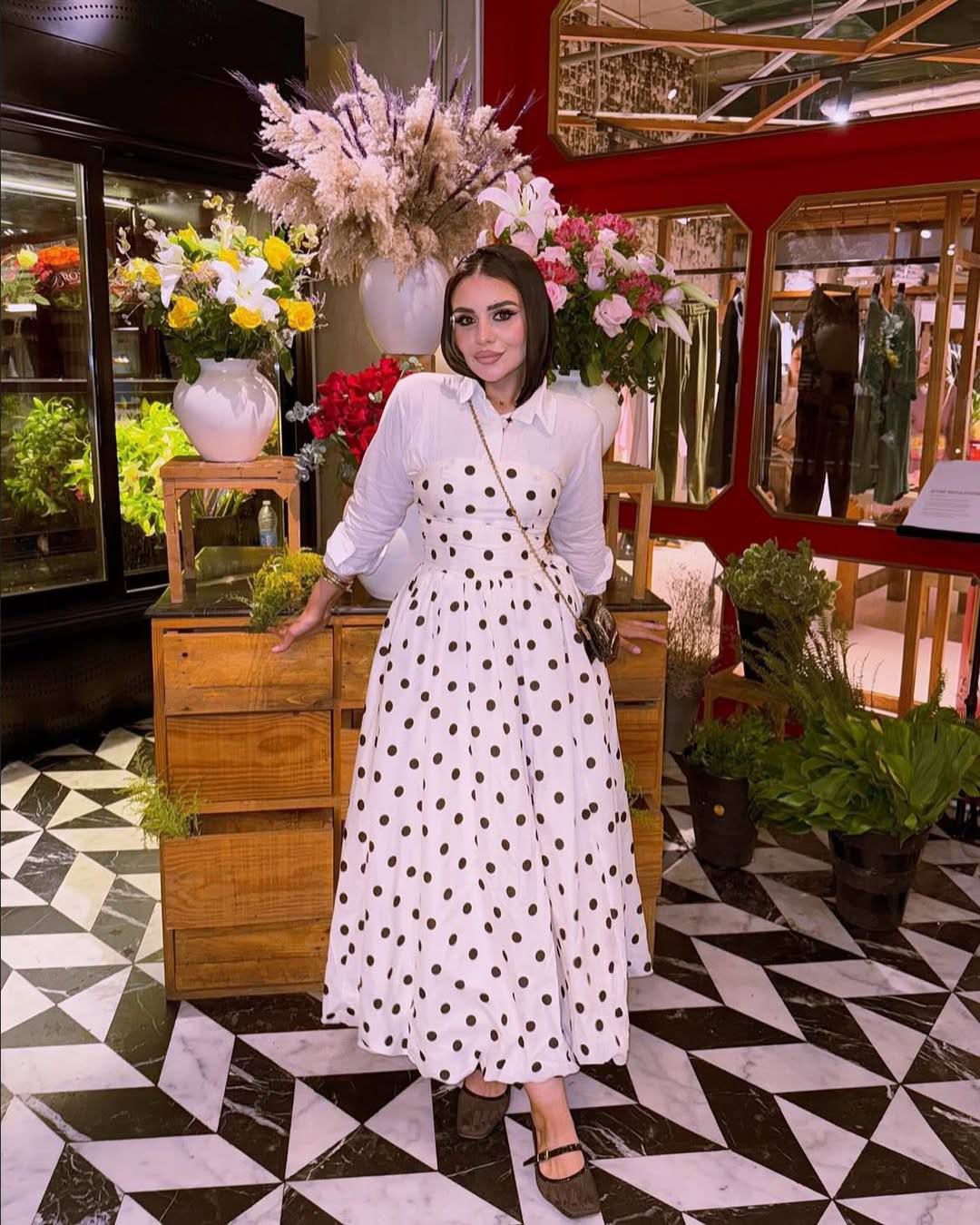 Polka dots dress
