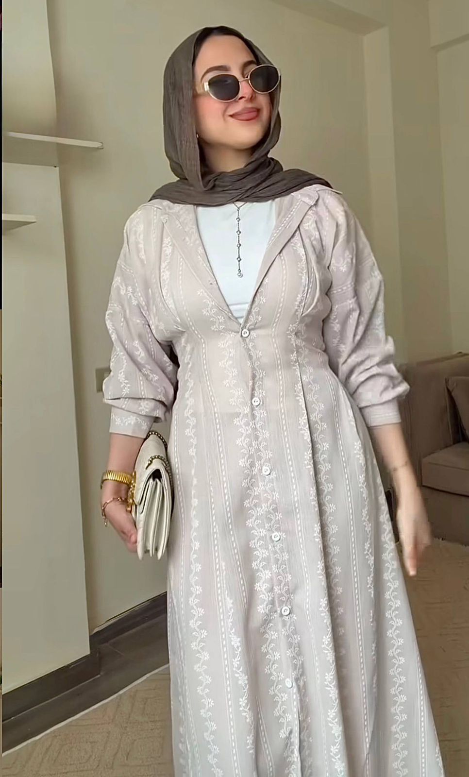 Embroidered dress